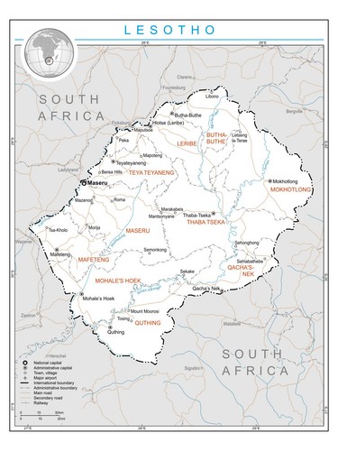 Lesotho politica - lesotho,