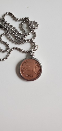 Ciondolo moneta cavallo 1954
