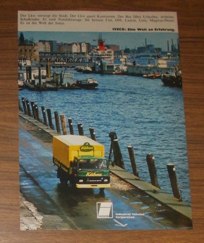 Rara pubblicità iveco - pubblicità,