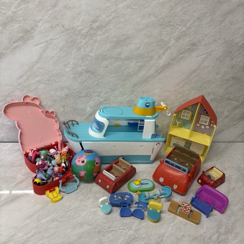 Grande peppa pig playset - peppa, e