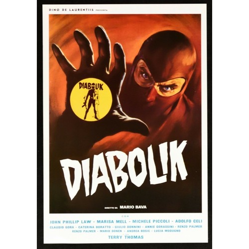 Locandina diabolik mario bava - locandina,