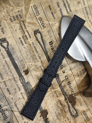 Cinturino pelle 18mm fibbia - pelle,