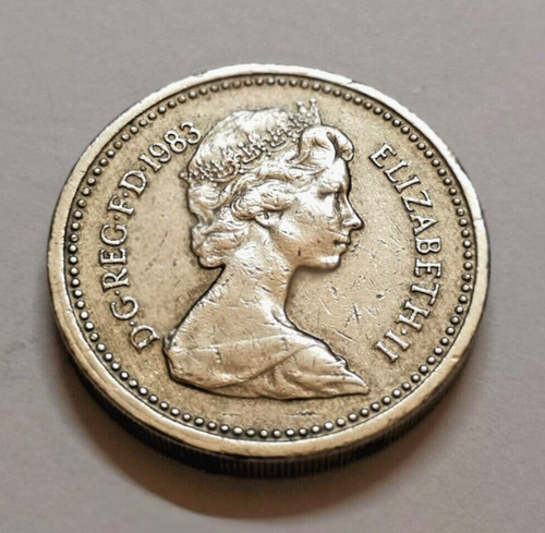 Moneta one pound - pound, 1983