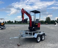 Rimorchio + Mini Escavatore