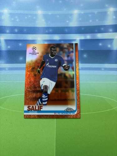 2018 topps chrome - ucl, salif