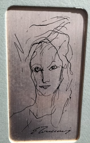 Ernesto treccani serigrafia - ernesto, su