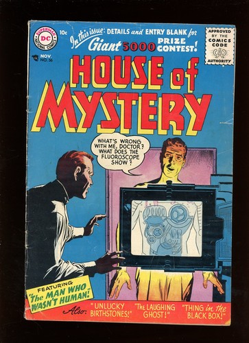 House mystery 1956 - mystery, #56