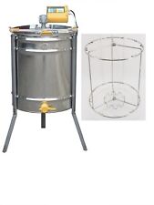 SMELATORE da 9/3 favi cestello inox motorizzato elettronico