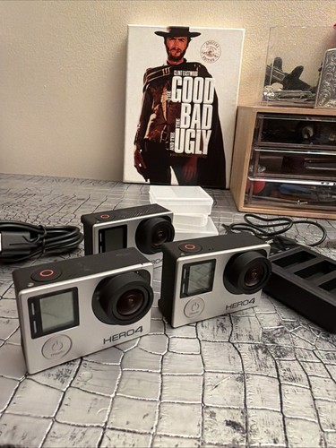 Lotto gopro hero4 argento - gopro,