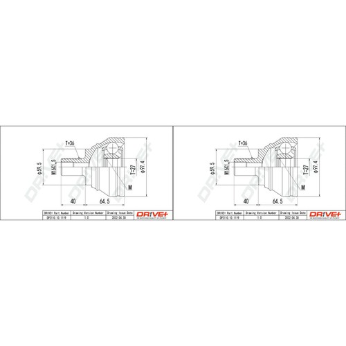 Set giunto albero - dr!ve+,