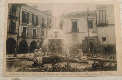 Cartolina antica cava - cartolina,