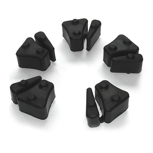 Parastrappi gomma set - set, 5