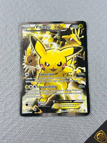 Pokemon pikachu xy124 black - ex,