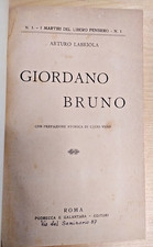 ARTURO LABRIOLA GIORDANO BRUNO