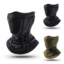 Maschera viso moto antivento