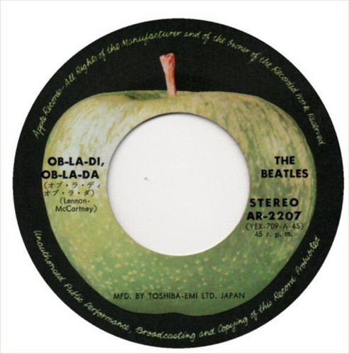The beatles vinyl 45 giri - the, 7''