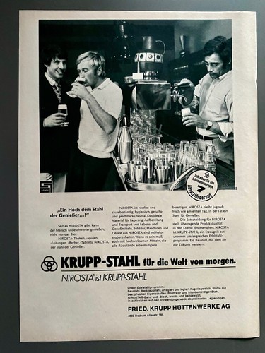 Banco birra acciaio krupp - birra,