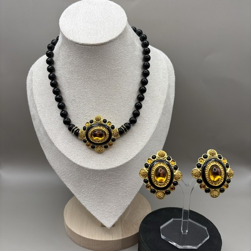 Raro set orecchini collana