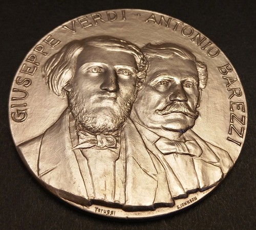 Medaglia giuseppe verdi - cb-,