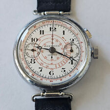 BERTHOUD-MONOPULSANTE-ANNI 20-CALIBRO UNIVERSAL MARTEL 297-OVERSIZE (40 MM)-RARO