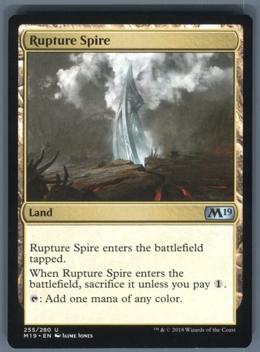 Core set 2019 rupture - 2019, spire