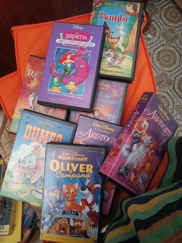 Collezione vhs cartoni disney - collezione,