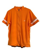 Maglia ciclismo Road Holland uomo XL arancione full zip mountain bike shirt