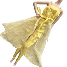 Barbie tuta gonna gialla