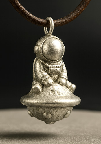 Astronauta ufo metallo - ufo, in