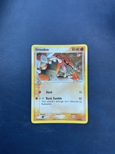 Pokémon card Groudon stamped - ex emerald 5/106 - vintage 2005 - ITA A16