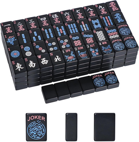 American mahjong tiles 2 - tiles, (1,2"