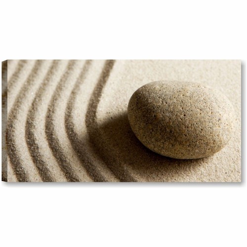 Sabbia zen quadro bagno - quadro,