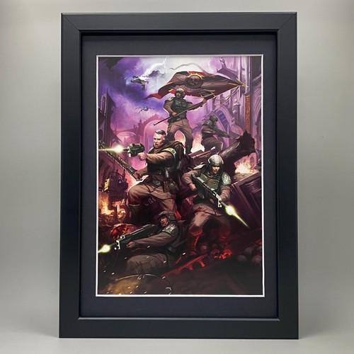 Astra militarum art framed - astra,