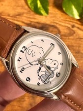 SNOOPY Wristwatch Rare Retro Women Ladies Analog Quartz Casual Used from Japan