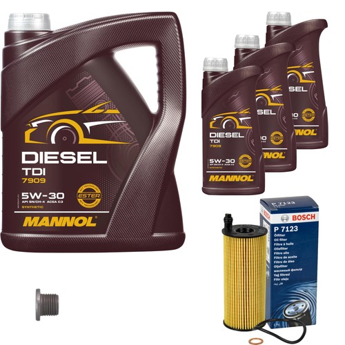 Bosch filtro olio mannol - bosch, l