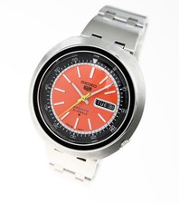 SEIKO 5 Orange UFO jumbo Ref 6119-6400 Automatic RESTAURATO Revisionato 1975