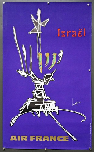 Georges mathieu affiche air - affiche,