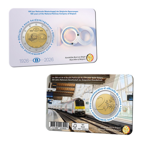 Euro belgio 2026 - 2,