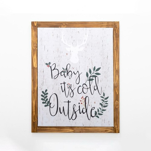 Quadro con cornice - in, legno