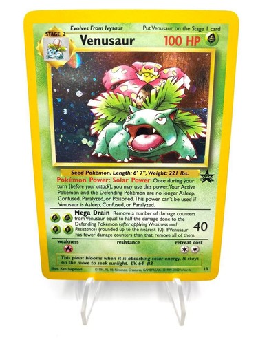 Carta pokemon venusaur - carta, 13