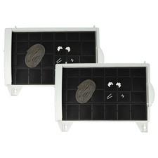 2 filtri ai carboni attivi per Neff Z5110X3(01) Z5110X3(02) Z5110X3