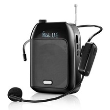 Amplificatore Vocale  Bluetooth UHF Portatile per Lezioni Guida Turistica P3727