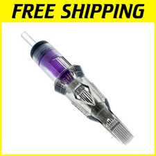 Cartucce Bugpin di precisione - 10 gage curvo Magnum lungo - 20 aghi per tatuaggio