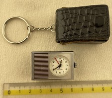 Orologio Sveglia Viaggio Tascabile Nepro A Carica Manuale - Funzionante- Leggi