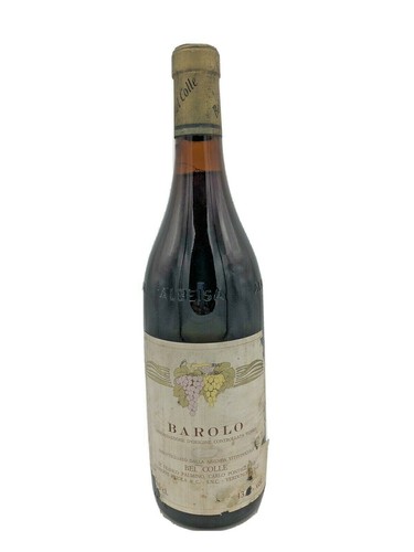 Vintage vino rosso barolo - vino,