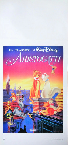 Locandina gli aristogatti - ,