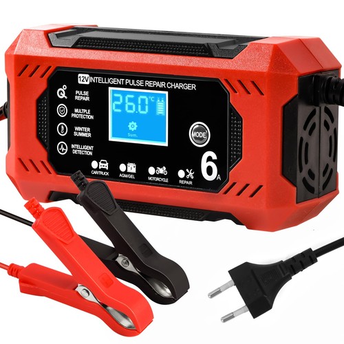 Caricabatterie auto 12v - caricabatterie, 6a