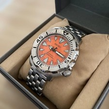 Rara scatola Seiko Prospex Orange Monster 4R36-01J0 Diver 200m Automatic...