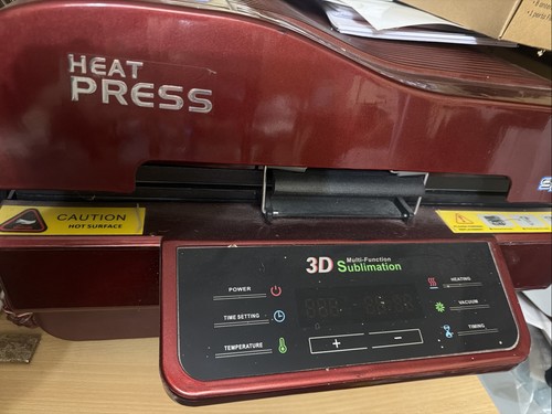 Vacuum heat press - heat, machine