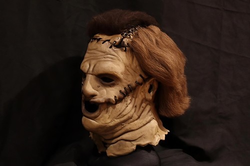 Leatherface mask rehauled - leatherface, 2003